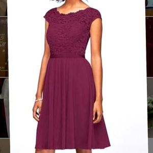 David’s Bridal bridesmaid dress #F17019- size 14